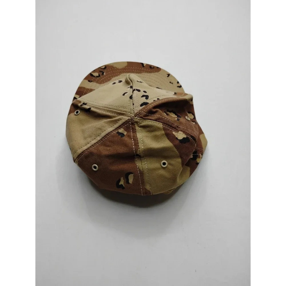 chocolate Chip Camo Ball Cap Adjustable One Size RAKA'A RIYADH Made In Usa